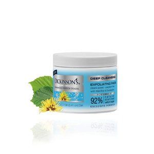 Dickinson's Enhanced Witch Hazel Deep Cleansing Exfoliating Pads, Menthol and Eu